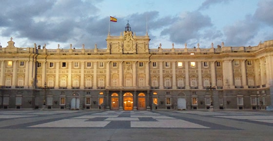 הארמון המלכותי של מדריד (צילום מקורי)