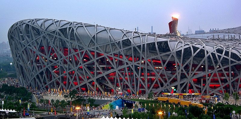 אולמפיאדת בייג'ינג - אחת האולמפיאדות בהן הושקע סכום הכסף הגדול ביותר בבניה וסידור תשתיות (צילום:东林)