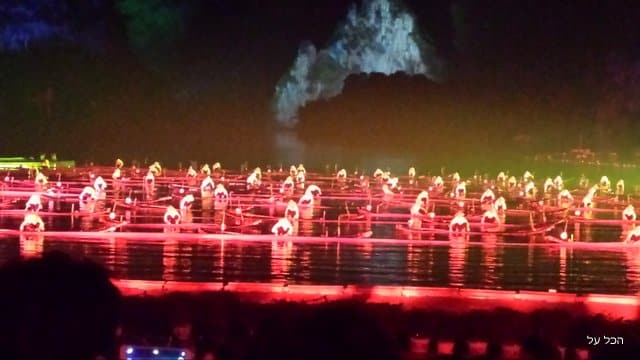 מופע ההתרשמויות על נהר הלי (מופע ההתרשמיות ביאנגשו) (צילום מקורי)