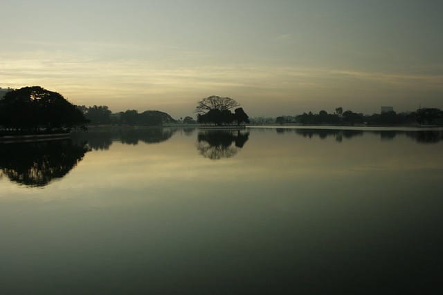 אגם אולסור, בנגלור (צולם ע