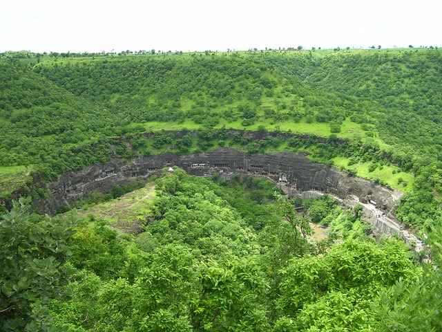מערות אג'אנטה, מהרשטרה (צילום: Ashok Prabhakaran)