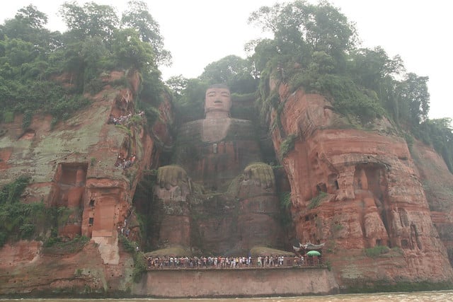 הבודהה הענק של לשאן  (צילום: Bernt Rostad)