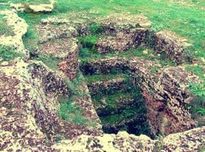 בפארק הארכיאולוגי יאילטה תכלו לראות ממצאים המתפרסים על פני 8,000 שנים (צילום מקורי)