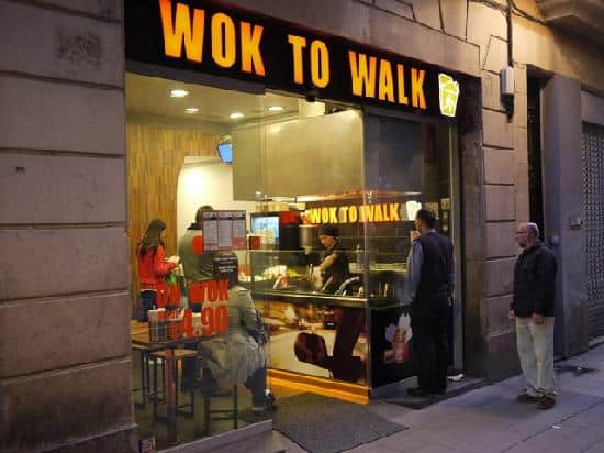 כניסה לWok To Walk