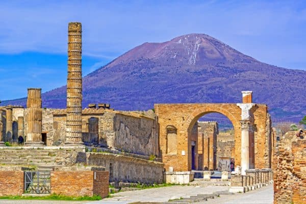 Pompeii Ruins In Italy