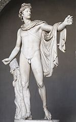 פסל אפולו בלוודרה Apollo Belvedere