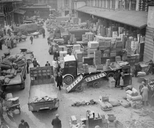 השוק בימי תחילת המאה ה-20 (Ministry of Information Photo Division Photographer)