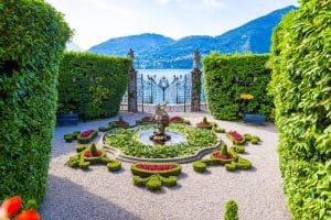 Villa Carlotta At Tremezzo, On Lake Como, Italy.