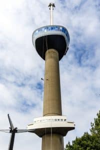 Exterior Of The Euromast Tower In Rotterdam, Zuid Holland, The Netherlands, Europe