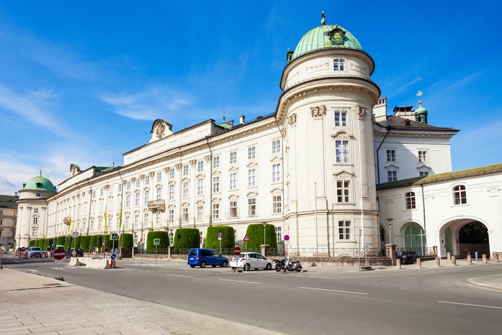 ארמון הופבורג - ארמון החורף של משפחת האצולה האוסטרית