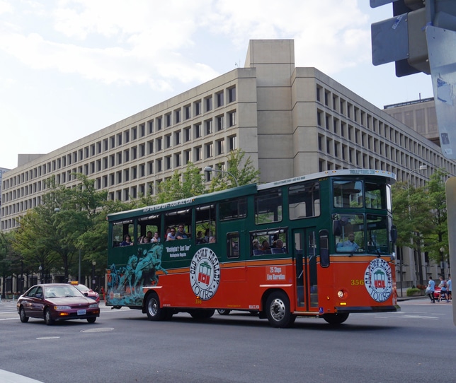 אוטובוס התיירים בוושינגטון