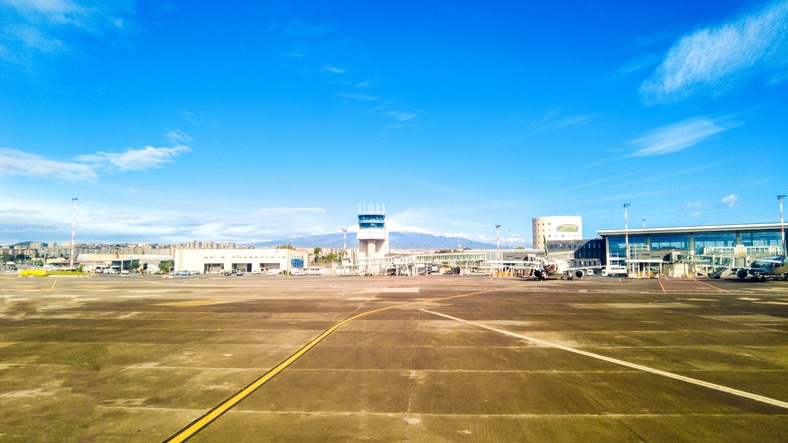 באזור סביב שדה התעופה של קטניה יש מבחר מקומות לינה נוחים (צילום: 