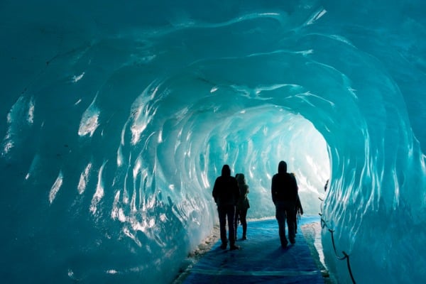 מערת הקרח במר דה גלאס, הקרחון הגדולל בצרפת