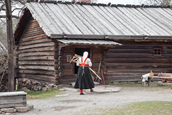 מוזיאון סקאנסן מעניק את חווית החיים הכפריים של שוודיה מלפני מאות שנים 