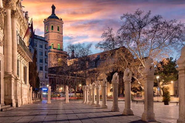 האוניברסיטה והקתדרלה המרכזית בואיאדוליד, ספרד
