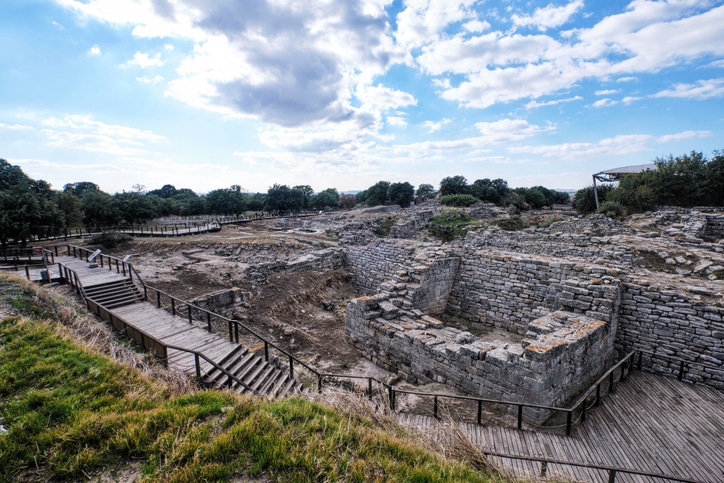 האתר הארכיאולוגי של טרויה