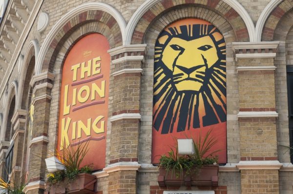 מלך האריות הוא מהמחזות האבובים על משפחות המגיעות ללונדון (צילום: )