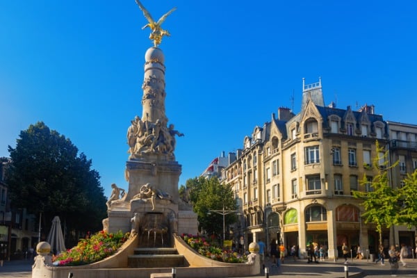 כיכר Place Drouet d'Erlon ריימס